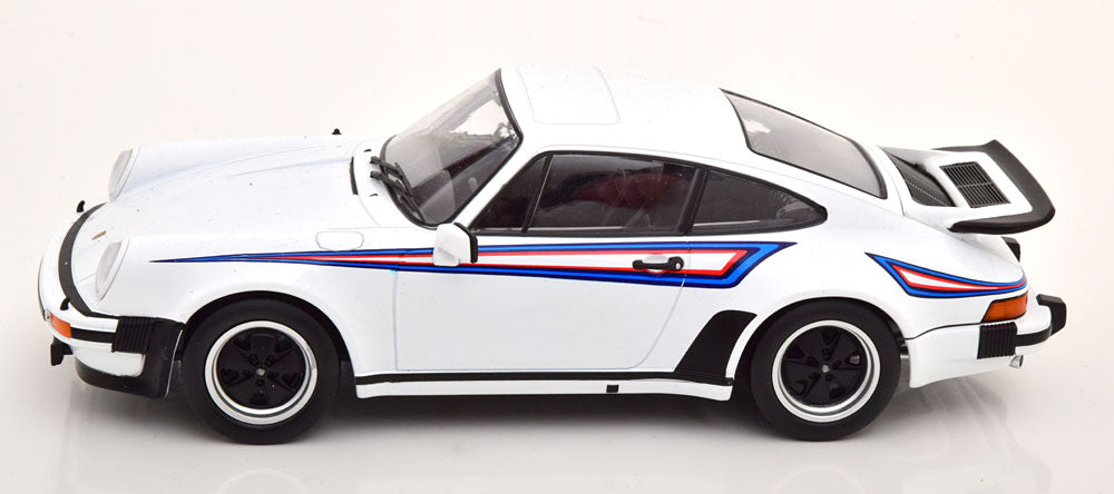 KK-Scale 1:18 - Porsche 911 (930) Turbo 3.0 1976 Wit Martini