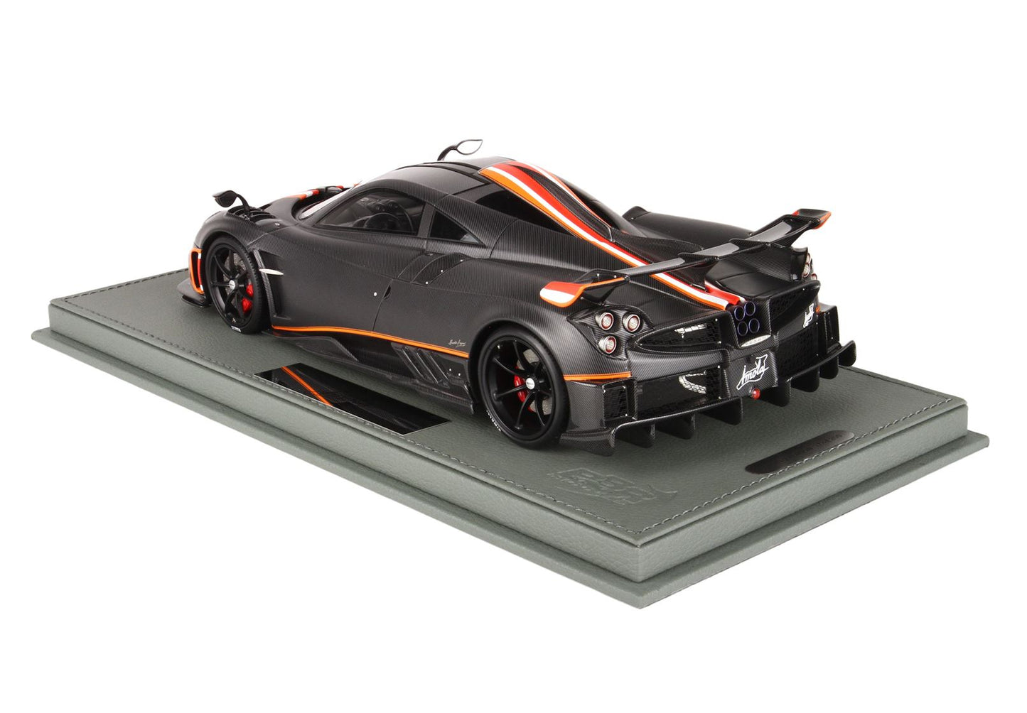 BBR Model 1:18 - Pagani Imola 2020 Matt Carbon Fiber Black
