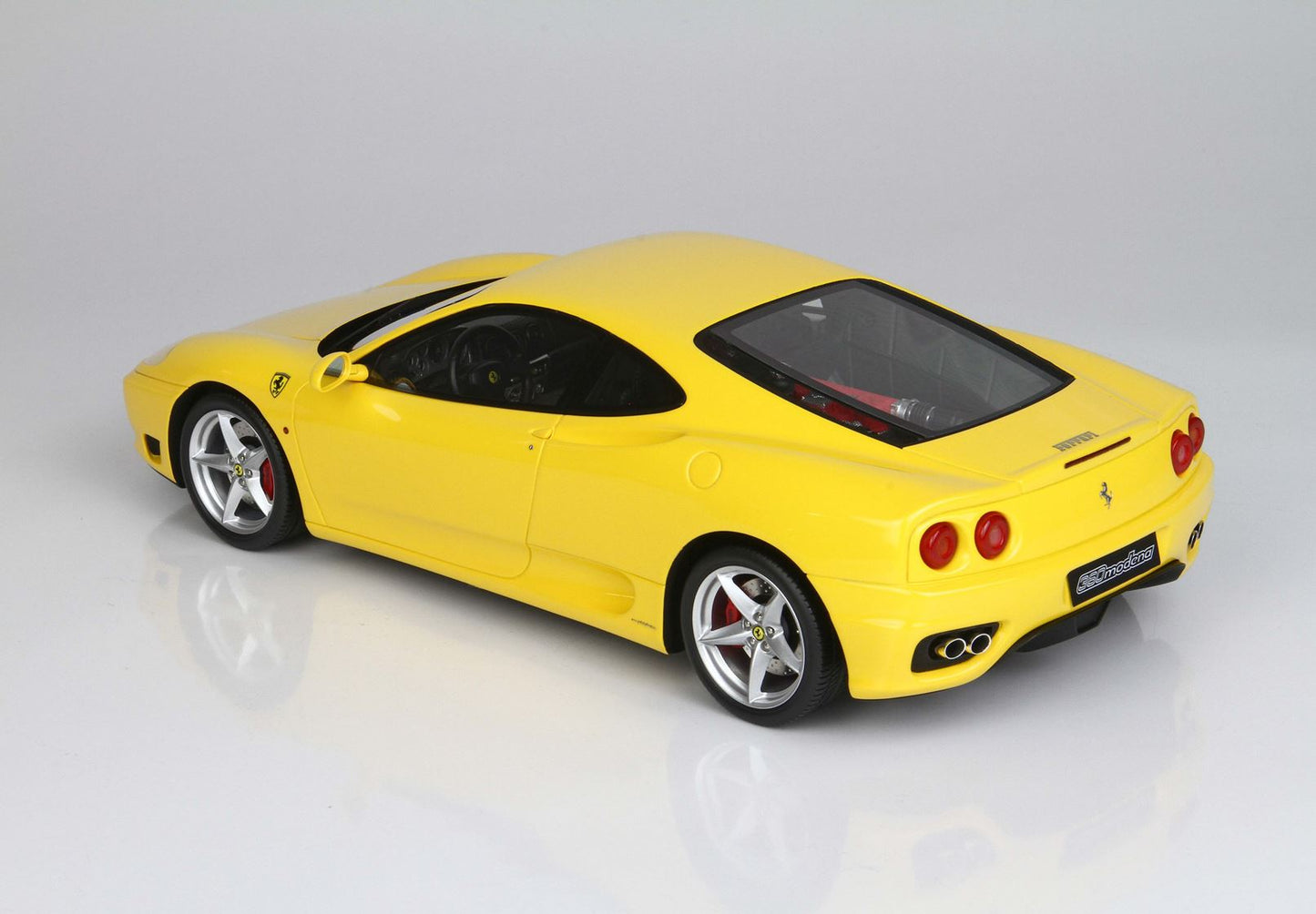 BBR Model 1:18 - Ferrari 360 Modena - Manual Gear Transmission Modena Yellow
