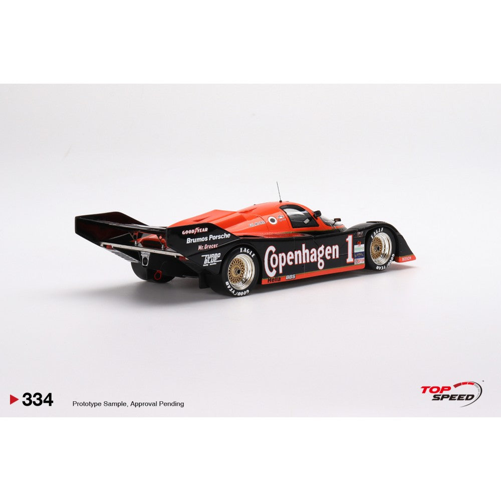Top Speed Model -Porsche 962 #1 A. J. Foyt Enterprises 1988 IMSA Sebring 12 Hrs 1:18