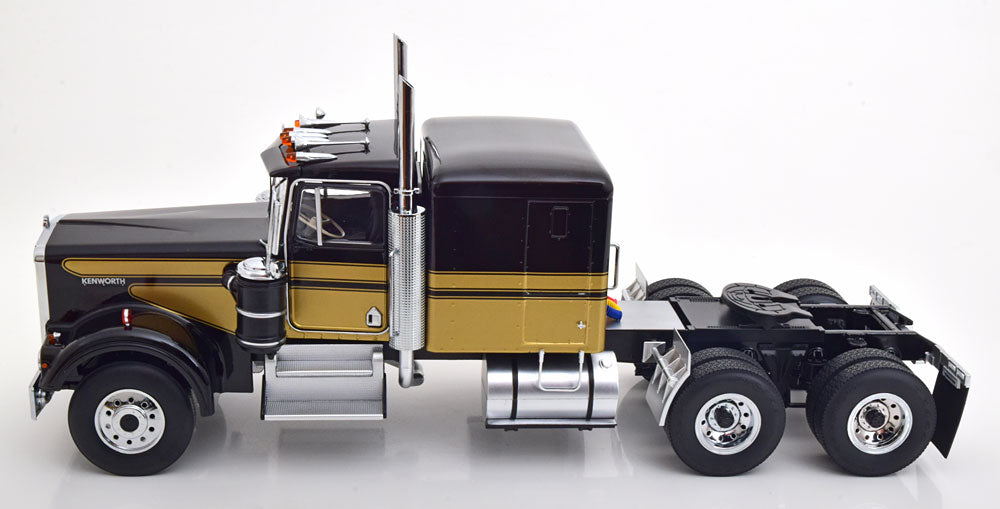 KK-Scale 1:18 - Kenworth W900 Zwart/Goud