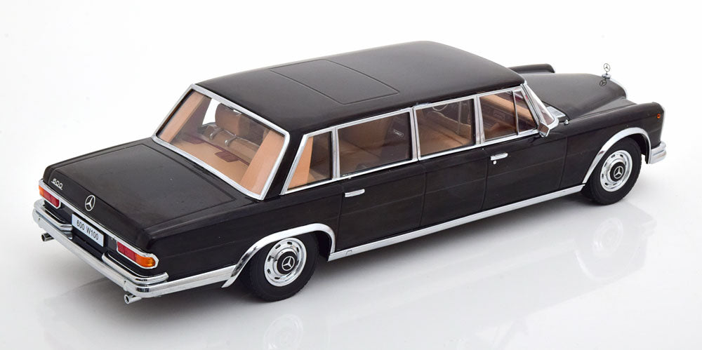 KK-Scale 1:18 - Mercedes 600 LWB W100 Pullman 1964 Zwart