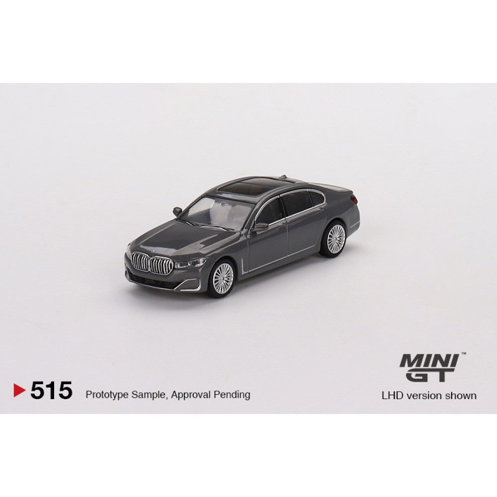 MiniGT - 1/64 BMW 750LI XDRIVE BERNINA GREY AMBER EFFECT (RHD)