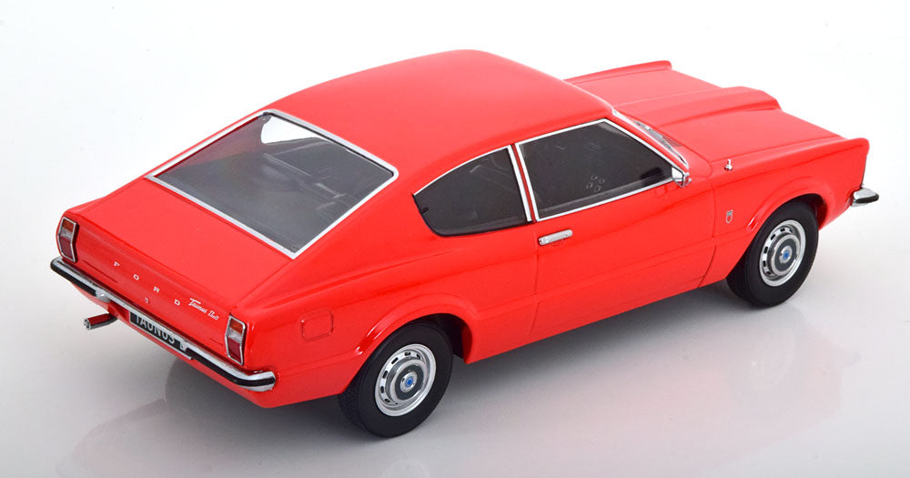 KK-Scale 1:18 - Ford Taunus L Coupe 1971 Rood