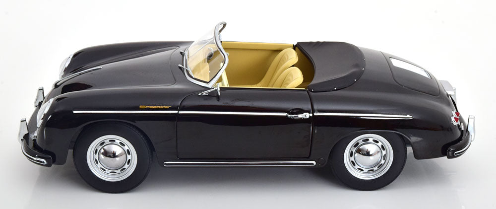 KK-Scale 1:12 - Porsche 356 A Speedster 1955 Zwart