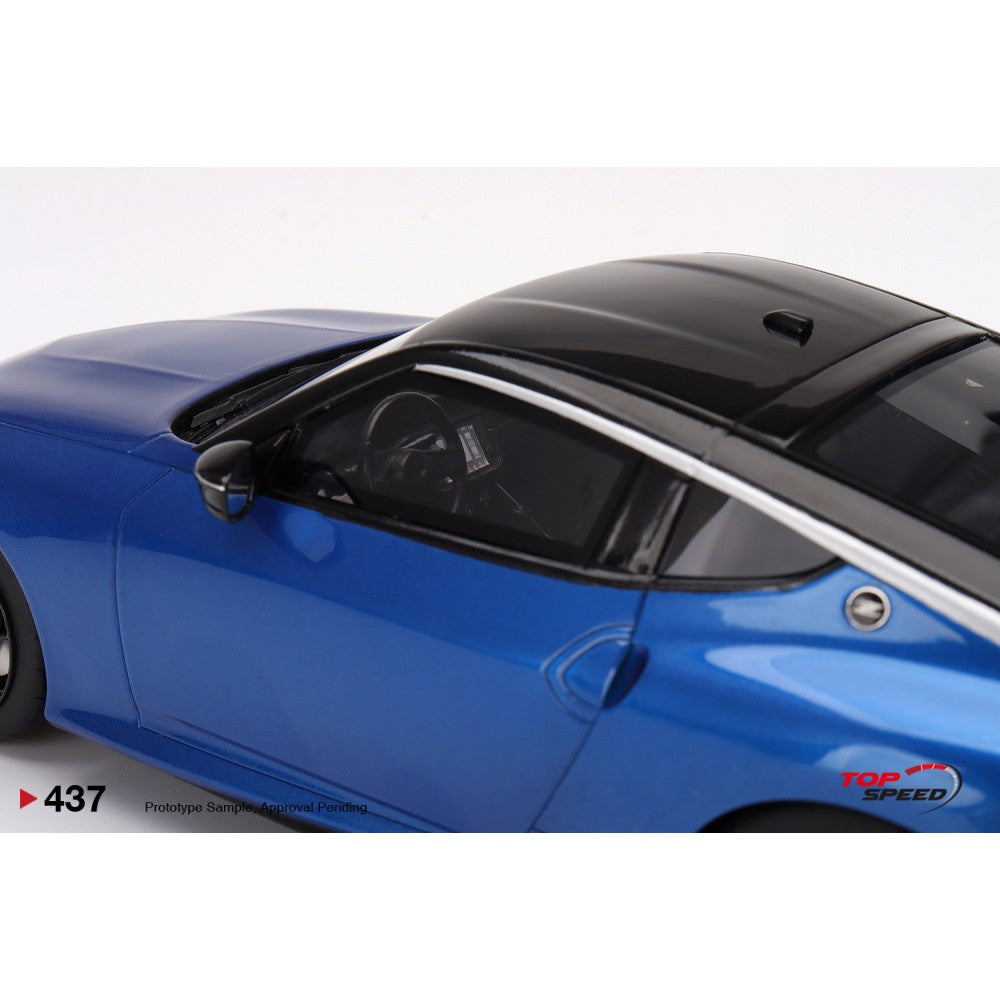 Top Speed Model - Nissan Z Performance 2023 Seiran Blue 1:18