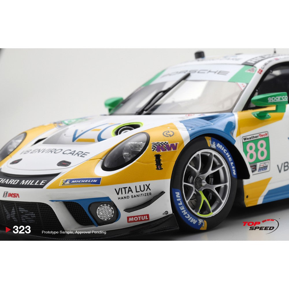 Top Speed Model - Porsche 911 GT3.R #88 2021 IMSA Daytona 24Hrs 1:18