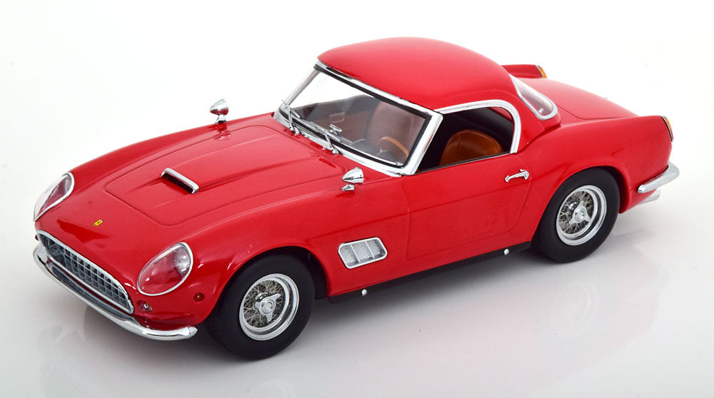 KK-Scale 1:18 - Ferrari 250 GT California Spyder US Version Hardtop 1960 Rood