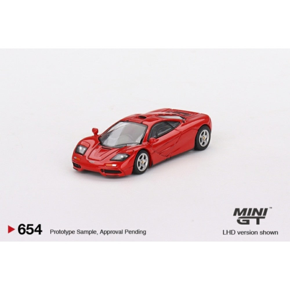 MiniGT - 1/64 MCLAREN F1 RED (LHD)