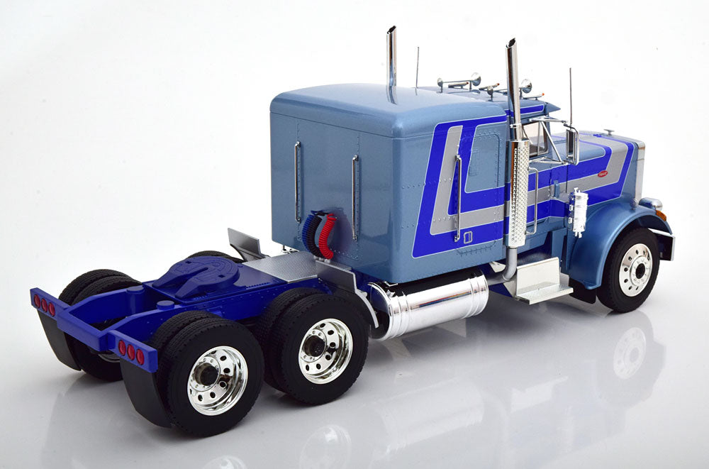 KK-Scale 1:18 - Peterbilt 359 Jahrgang: 1967 Limited Edition 500 pcs. Lichtblauw Metallic