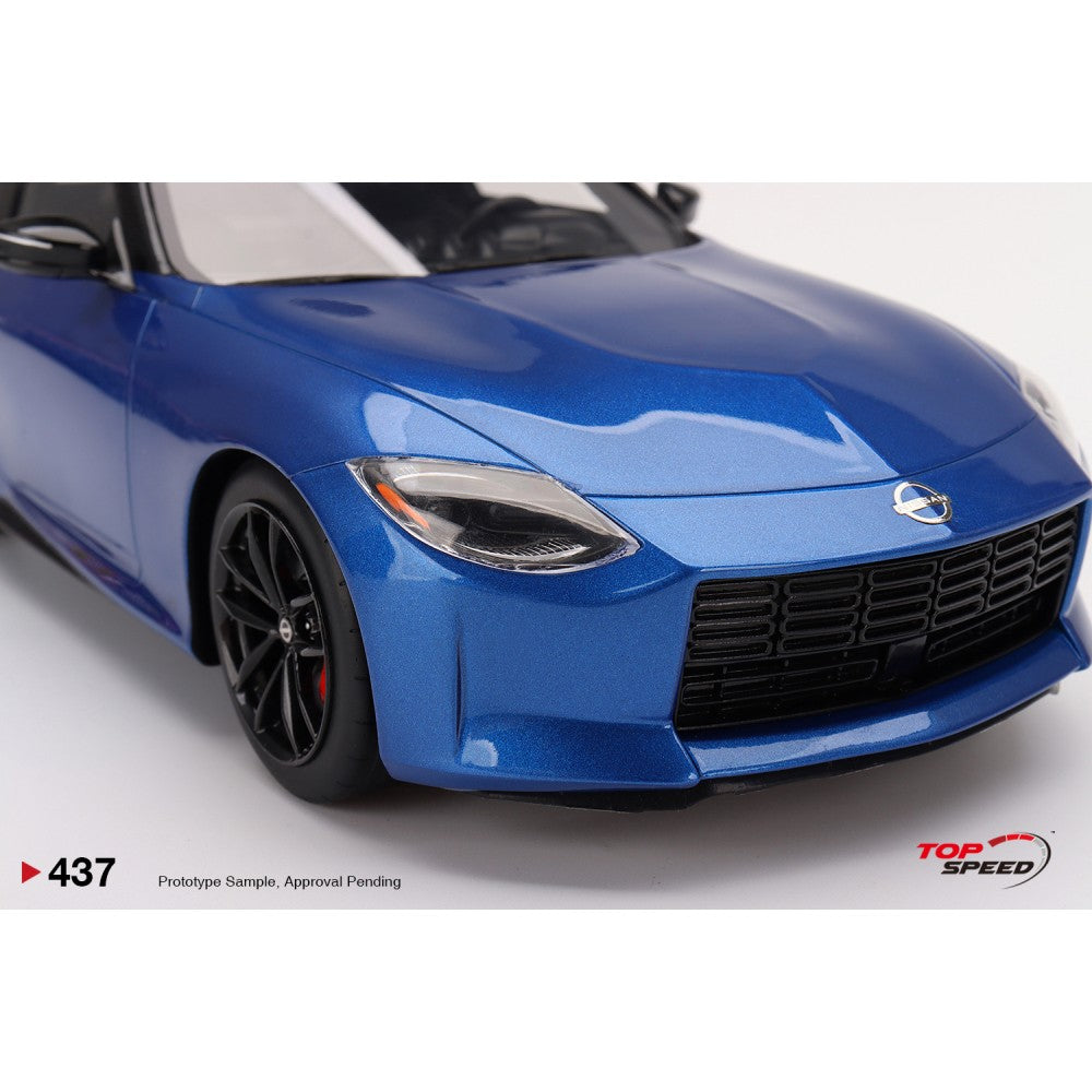 Top Speed Model - Nissan Z Performance 2023 Seiran Blue 1:18