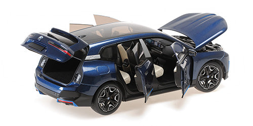 Minichamps 1:18 - BMW iX 2022 BLUE METALLIC