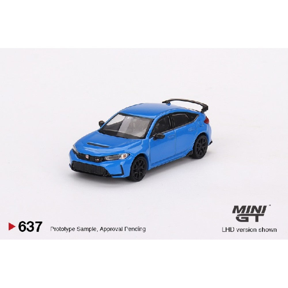 MiniGT - 1/64 HONDA CIVIC TYPE R BOOST BLUE PEARL 2023 (LHD)