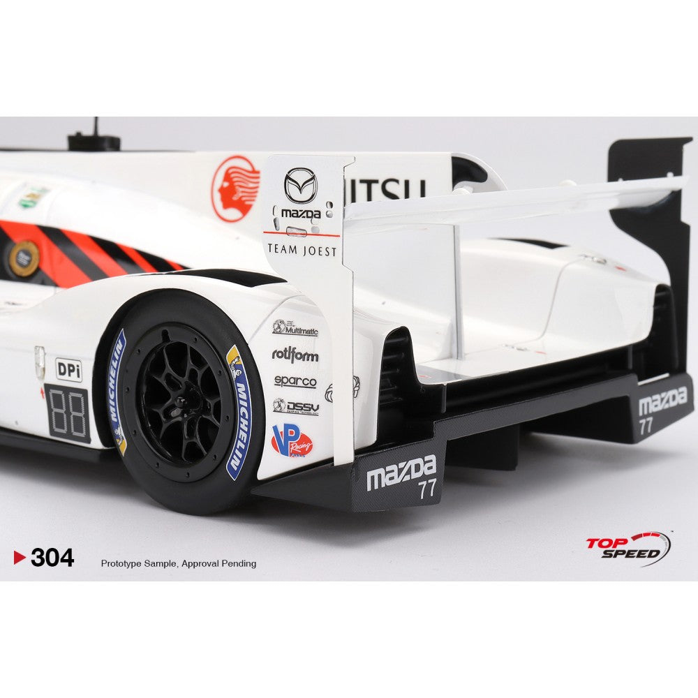 Top Speed Model - Mazda RT24-P DPi #77 2020 IMSA Daytona 24 Hrs 2nd Place 1:18