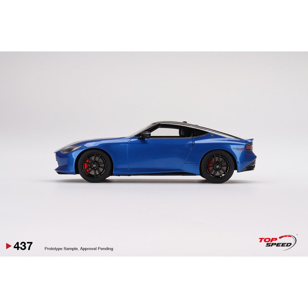 Top Speed Model - Nissan Z Performance 2023 Seiran Blue 1:18