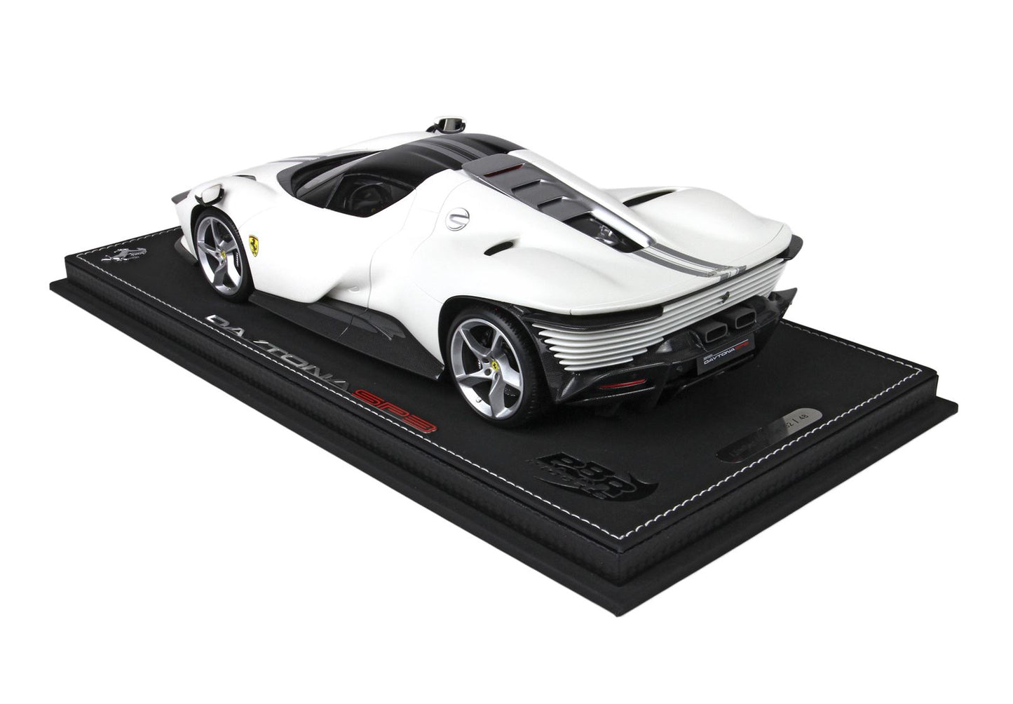 BBR Model 1:18 - Ferrari Daytona SP3 Icona Series Closed Roof - Matt Italian White