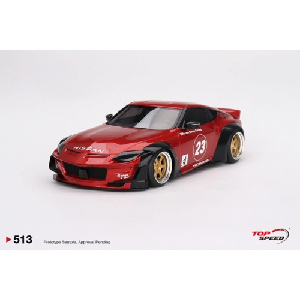 Top Speed Model - Nissan Z (RZ34) Pandem Passion Red 1:18