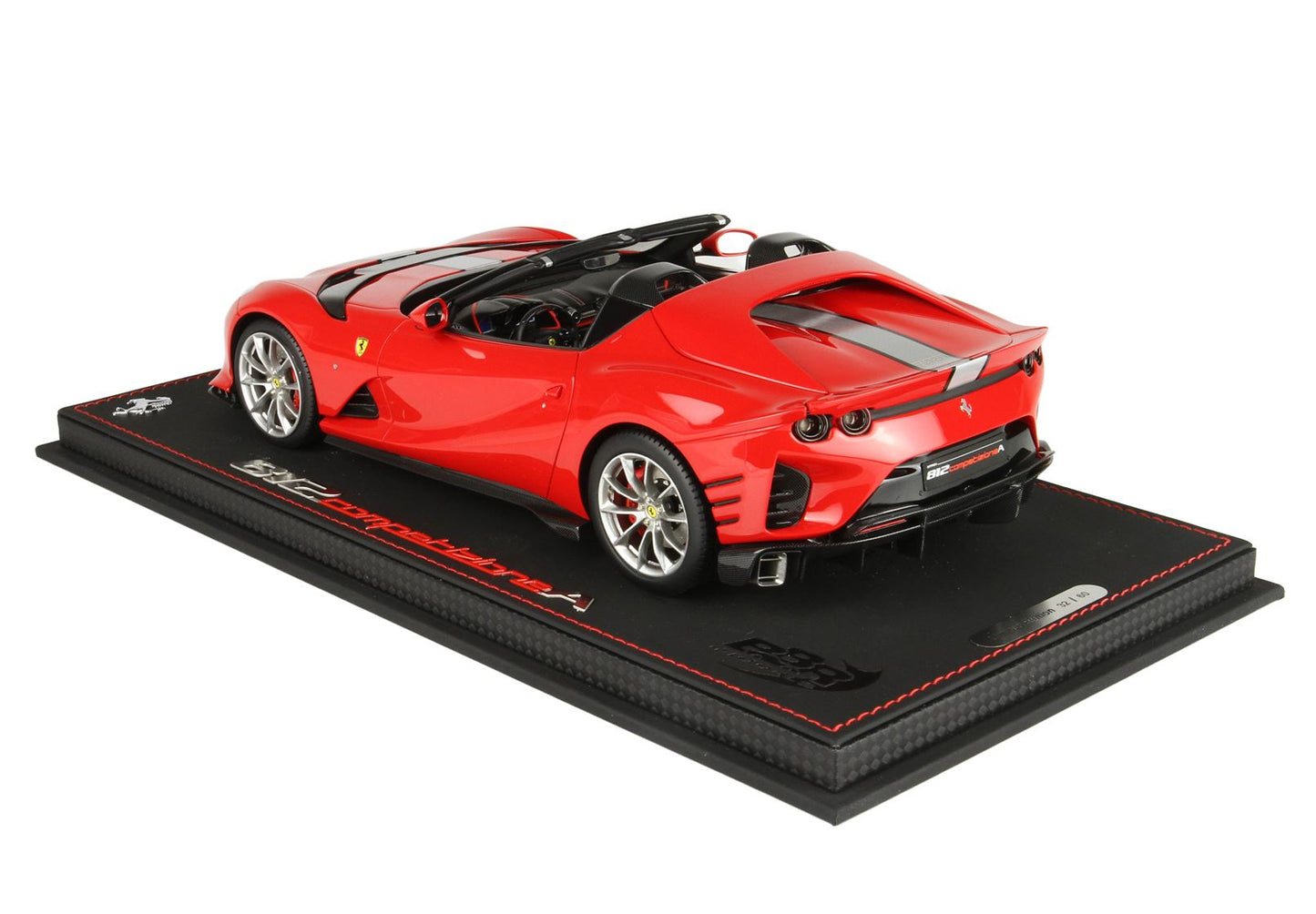 BBR Model 1:18 - Ferrari 812 Competizione A Red Corsa 322