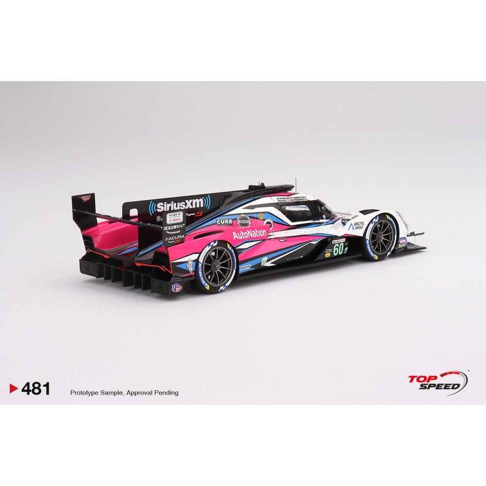 Top Speed Model - Acura ARX-06 GTP #60 Meyer Shank Racing 2023 IMSA Daytona 24 Hrs Winner 1:18