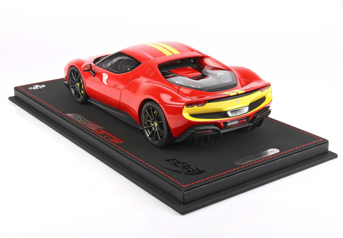 BBR Model 1:18 - Ferrari 296 GTB Assetto Fiorano Red Corsa 322