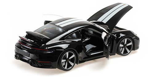 Minichamps 1:18 - PORSCHE 911 (992) SPORT CLASSIC 2022 BLACK