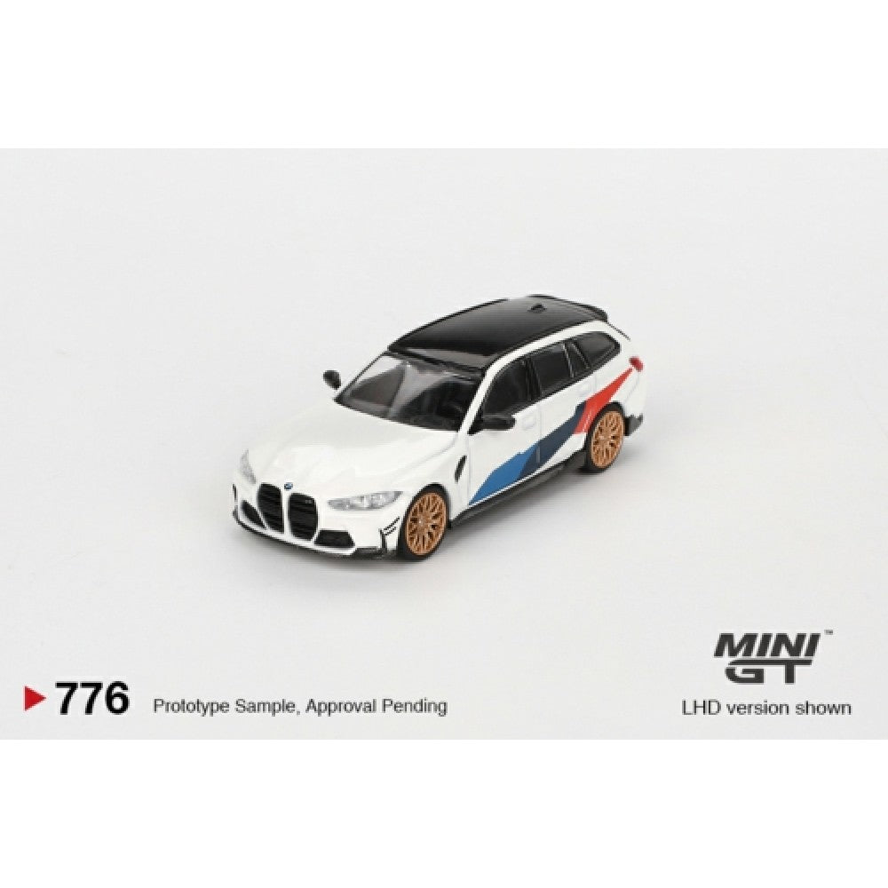 MiniGT - 1/64 BMW M3 M PERFORMANCE TOURING ALPINE WHITE (LHD)