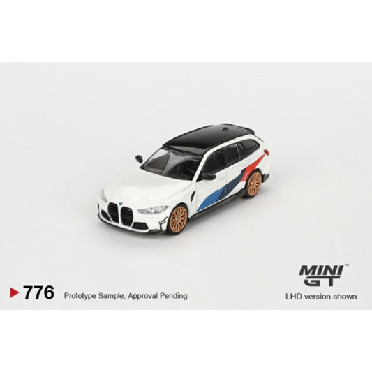MiniGT - 1/64 BMW M3 M PERFORMANCE TOURING ALPINE WHITE (LHD)