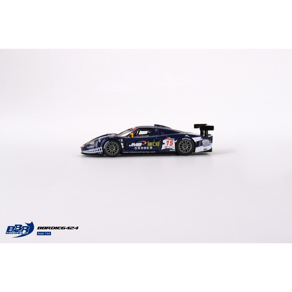 BBR 1:64 - MASERATI MC12 COMPETIZIONE NO.15 JMB RACING 2008 FIA 24HR OF SPA