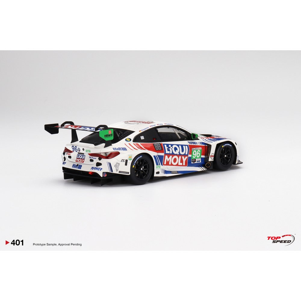 Top Speed Model - BMW M4 GT3 #96 2022 IMSA Daytona 24 Hrs 1:18