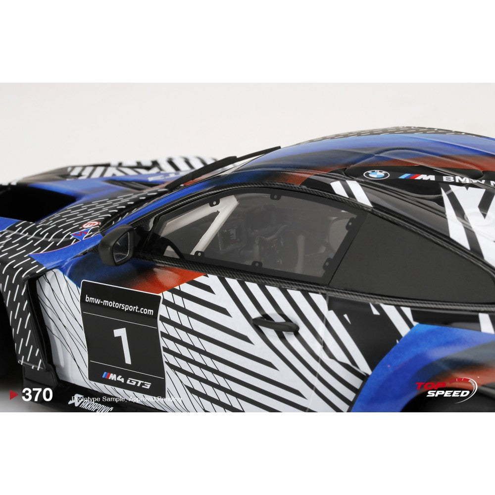 Top Speed Model - BMW M4 GT3 Test Car ver 1 1:18
