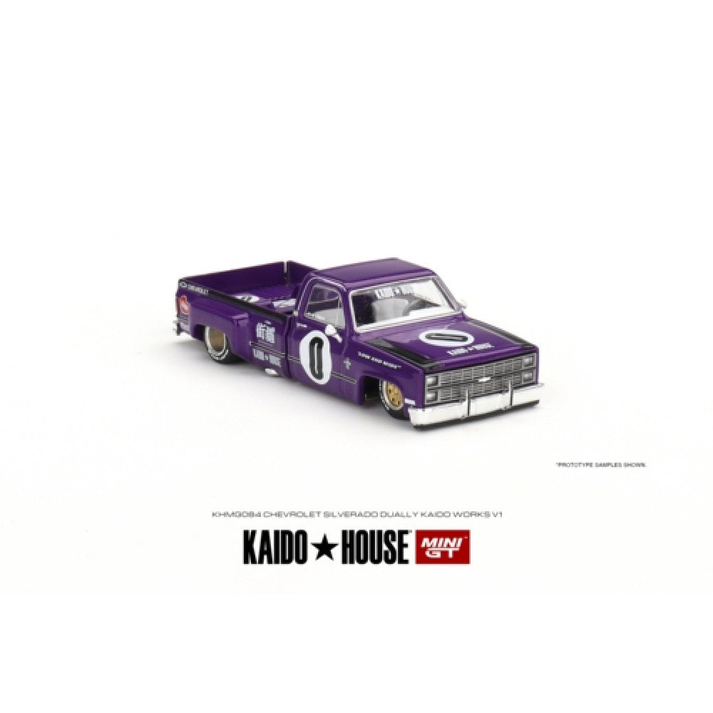 MiniGT - 1/64 CHEVROLET SILVERADO DUALLY KAIDO V1