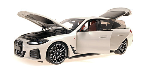 Minichamps 1:18 - BMW i4 M50 2022 WHITE METALLIC