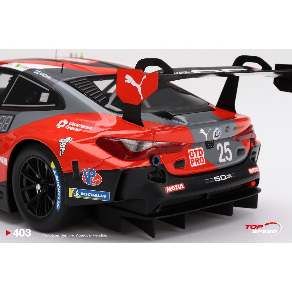Top Speed Model - BMW M4 GT3 #25 2022 IMSA Daytona 24 Hrs 1:18