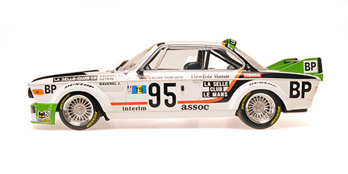 Minichamps 1:18 - BMW 3.0 CSL LES MAISON DU WEEK-END RAVENEL/RAVENEL/DETRIN WINNER GR.II LE MANS 1976