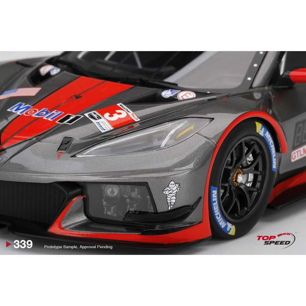 Top Speed Model - Chevrolet Corvette C8.R #3 2021 IMSA Sebring 12 Hrs 1:18