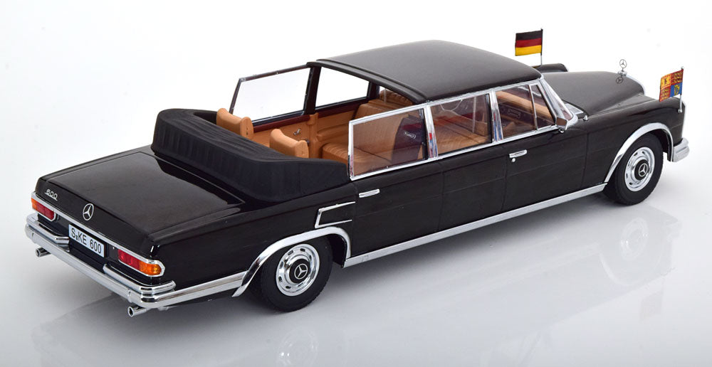 KK-Scale 1:18 - Mercedes 600 W100 Landaulet Queen Elizabeth II / Kiesinger 1965