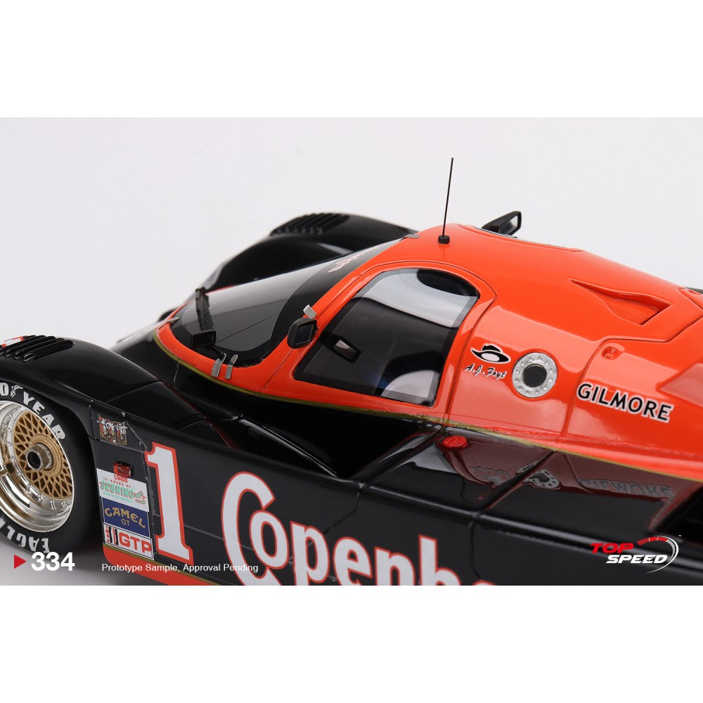 Top Speed Model -Porsche 962 #1 A. J. Foyt Enterprises 1988 IMSA Sebring 12 Hrs 1:18