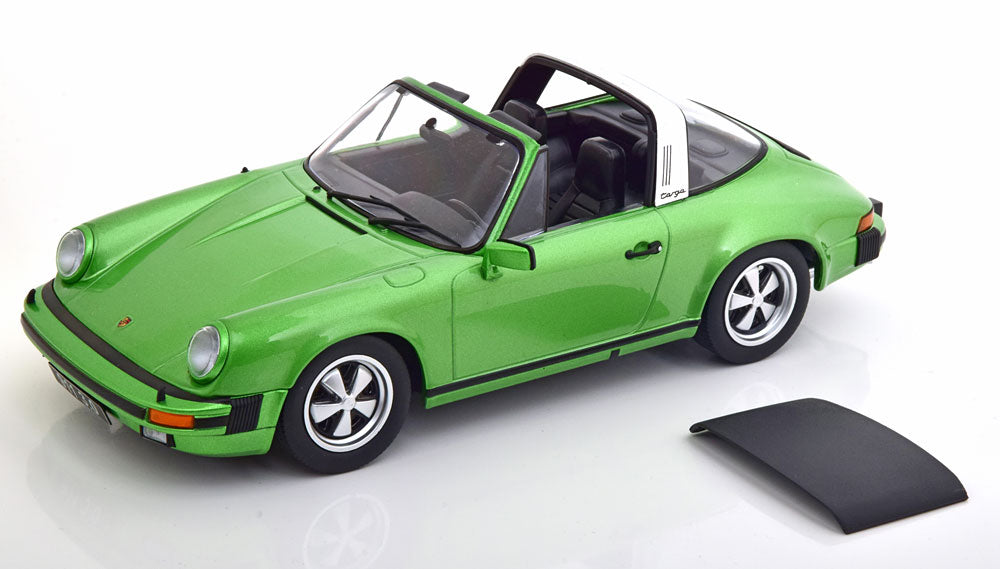 KK-Scale 1:18 - Porsche 911 Carrera 3.0 Targa 1977 Groen Metallic