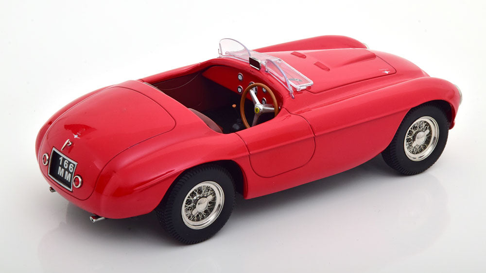 KK-Scale 1:18 - Ferrari 166 MM Barchetta 1949 Rood