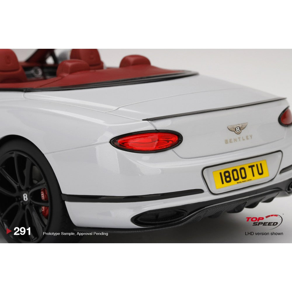 Top Speed Model - Bentley Continental GT Convertible Ice 1:18