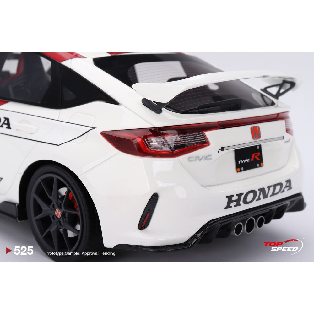Top Speed Model - Honda Civic TYPE R #1 2023 Pace Car Red 1:18