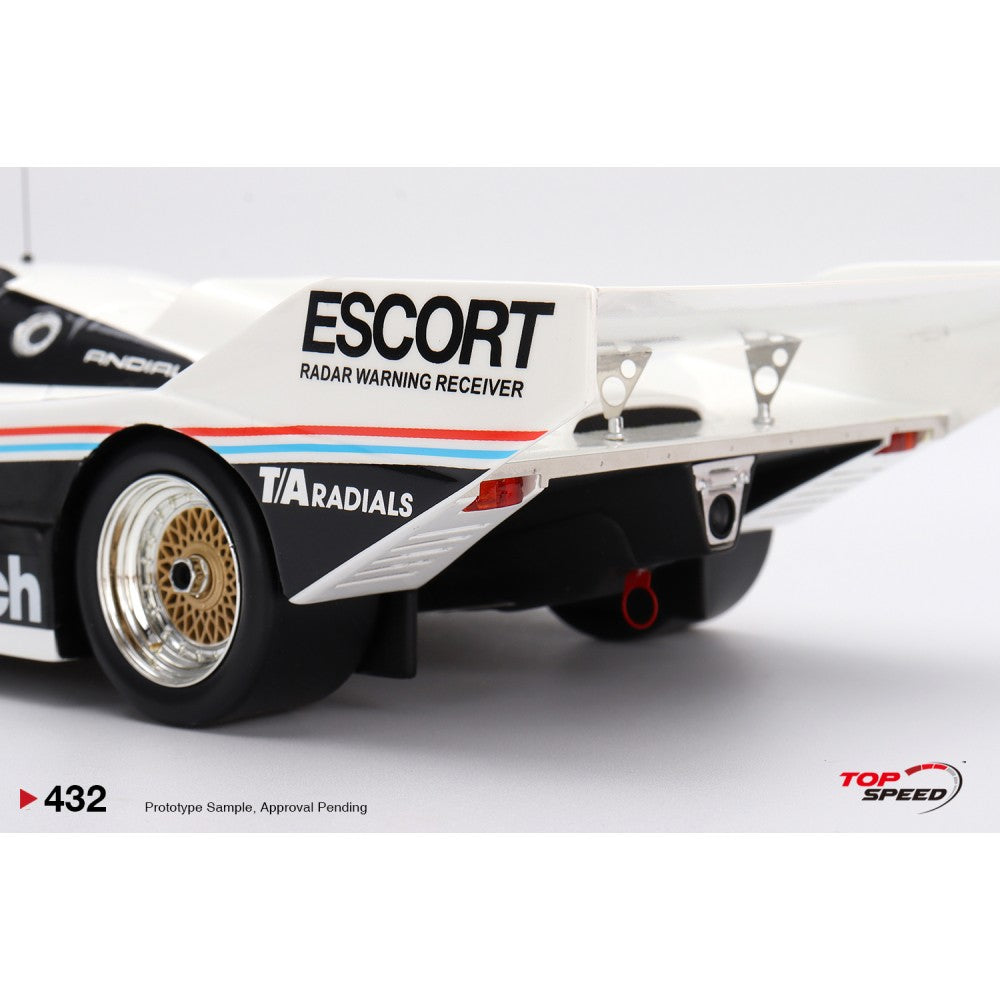 Top Speed Model - Porsche 962 #68 BFGoodrich 1986 IMSA Road America 500 Miles 1:18