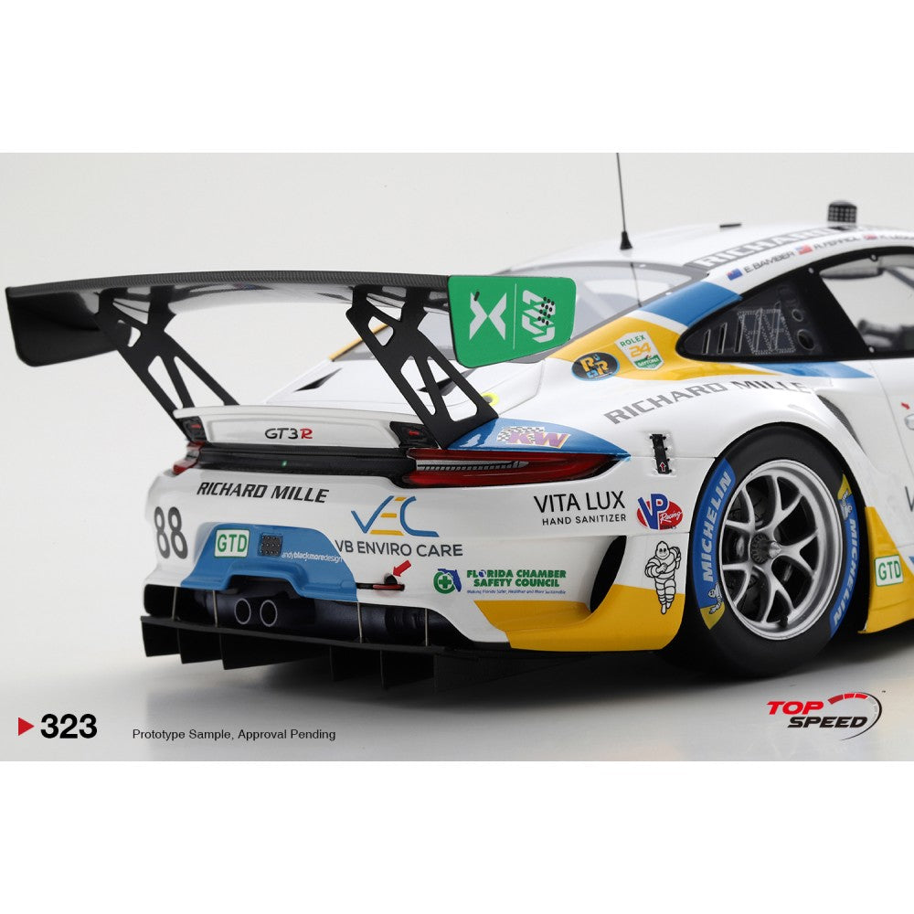 Top Speed Model - Porsche 911 GT3.R #88 2021 IMSA Daytona 24Hrs 1:18