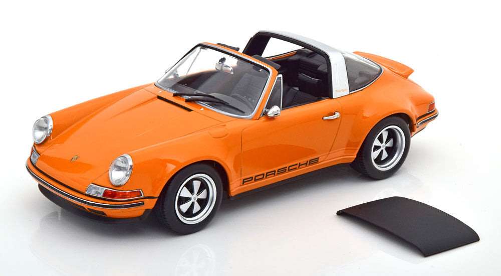KK-Scale 1:18 - Porsche 911 Targa Singer Oranje