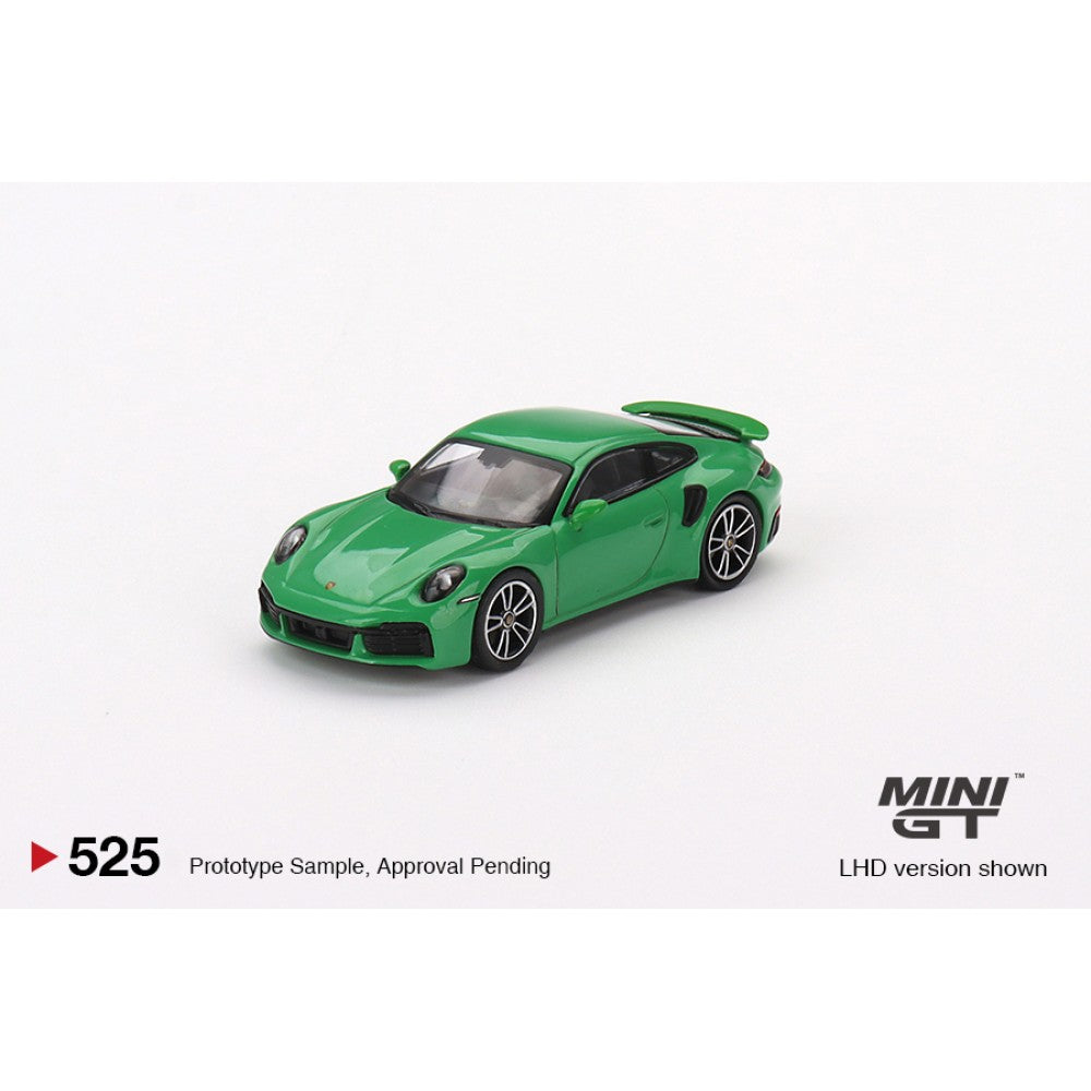 MiniGT - 1/64 PORSCHE 911 TURBO S PYTHON GREEN (LHD)