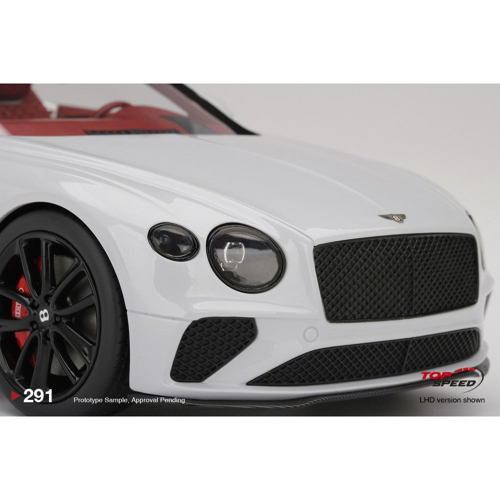 Top Speed Model - Bentley Continental GT Convertible Ice 1:18