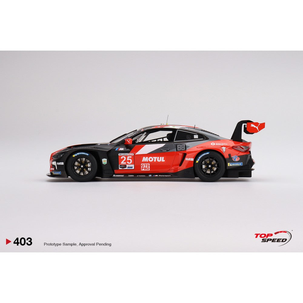 Top Speed Model - BMW M4 GT3 #25 2022 IMSA Daytona 24 Hrs 1:18