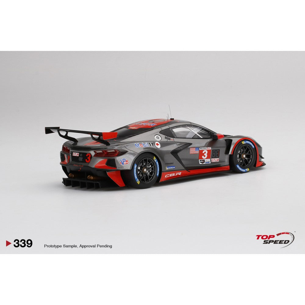 Top Speed Model - Chevrolet Corvette C8.R #3 2021 IMSA Sebring 12 Hrs 1:18