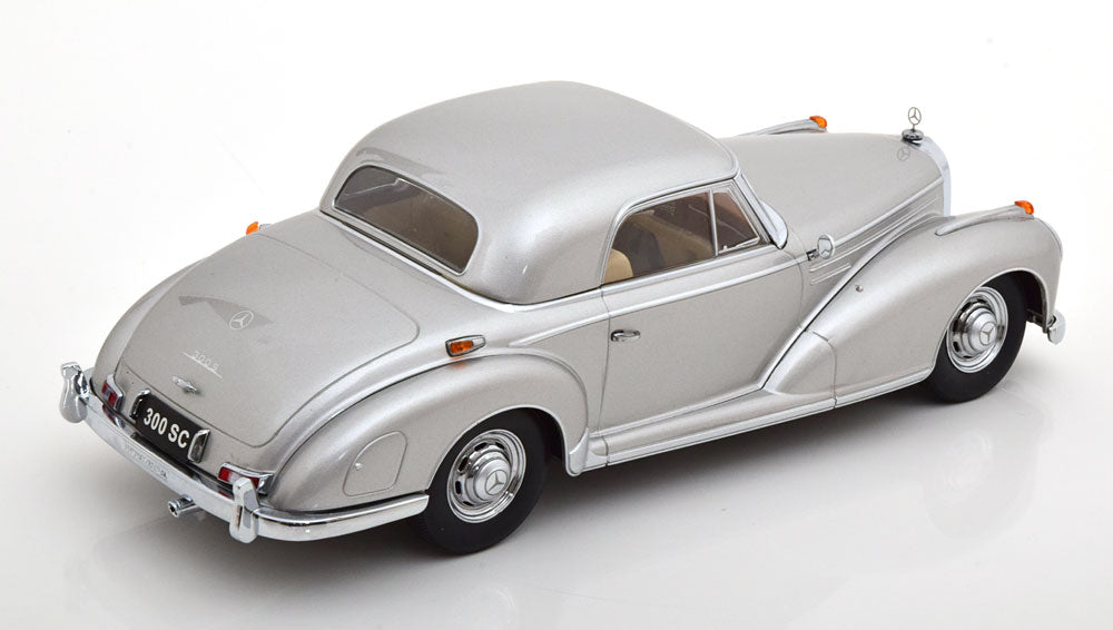 KK-Scale 1:18 - Mercedes 300 SC W188 Coupe 1955 Zilver
