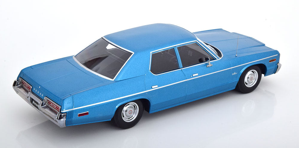 KK-Scale 1:18 - Dodge Monaco 1974 Blauw Metallic